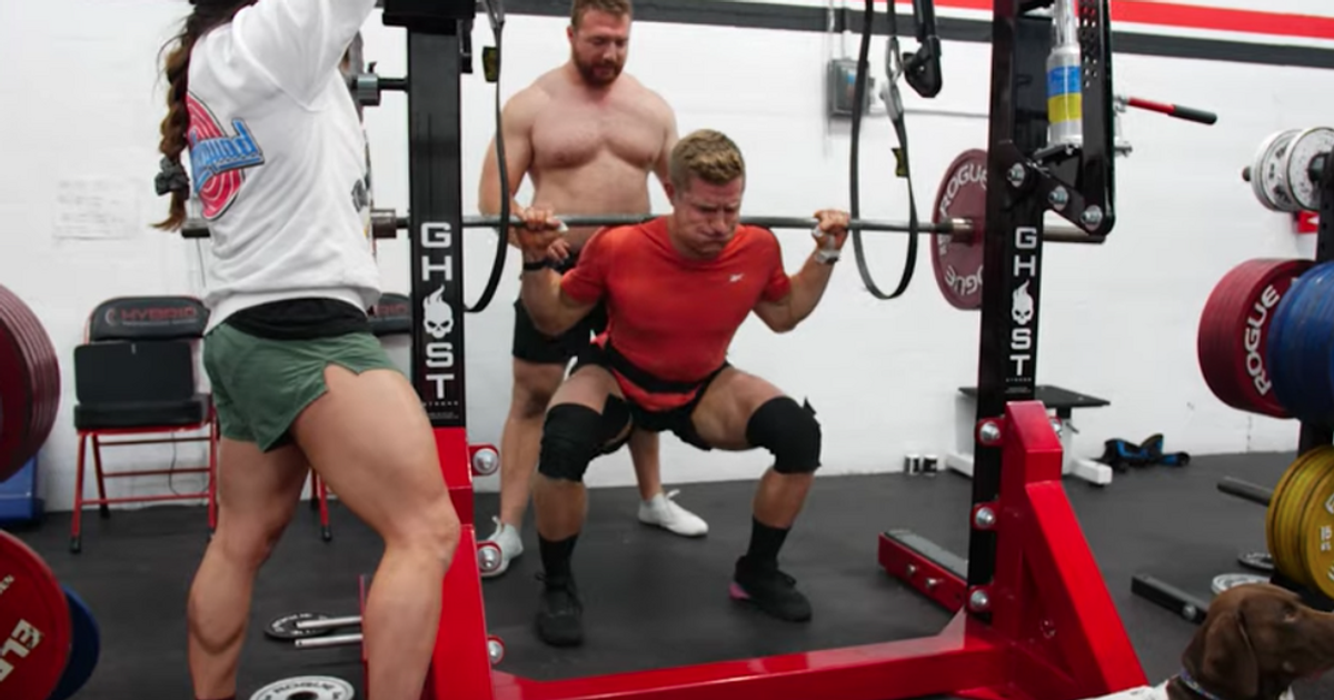 Watch This CrossFit Pro Take on a Powerlifting Workout | Pulse Nigeria