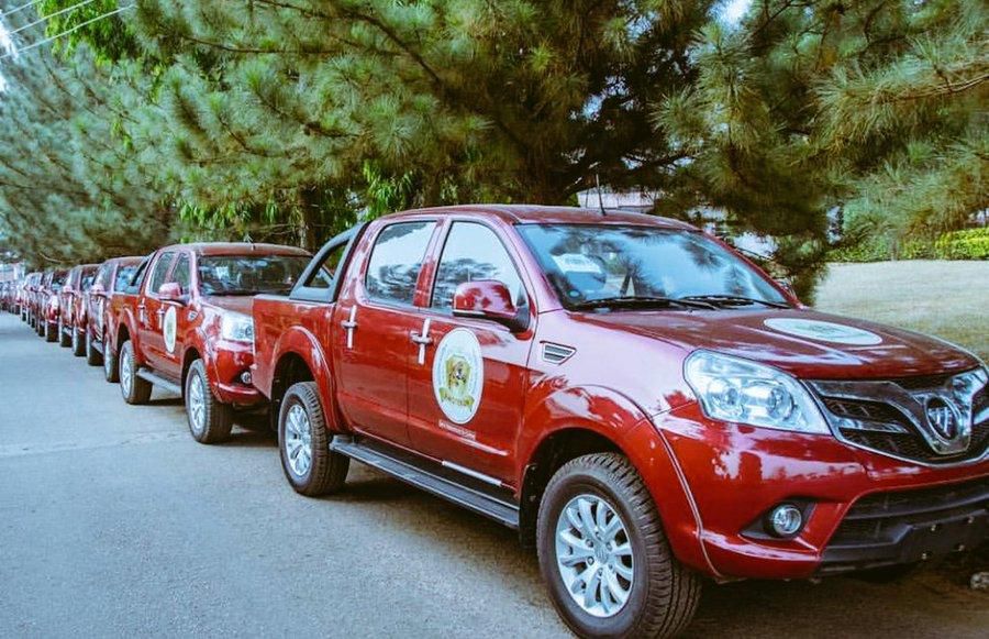 Amotekun vehicles were all reportedly procured from local car maker Innoson (Oyo state govt)