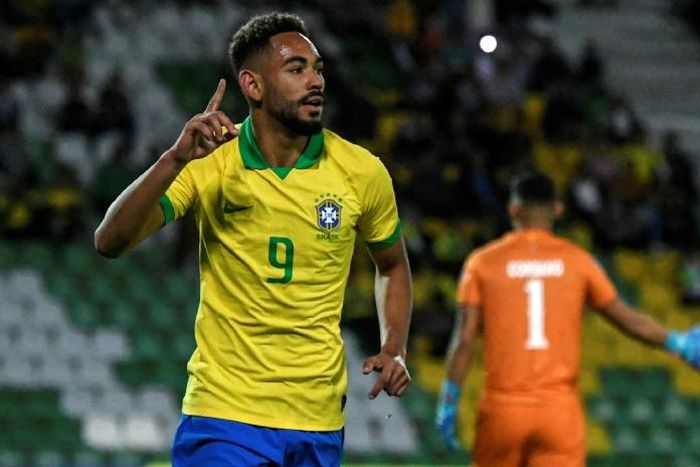 Hertha Berlin signed Brazil Under-20 forward Matheus Cunha on Friday from Bundesliga rivals RB Leipzig.