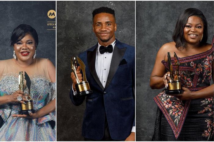 Toyin Abraham, Jide Kene and Funke Akindele on the list of winners at the concluded AMVCA 2020