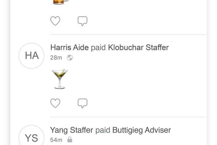 The Hidden Venmo Economy of Campaign Staffers When Their Boss Quits
