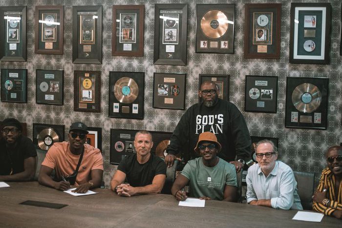 Sauti Sol signs with Universal Music Group. (UMG Africa)