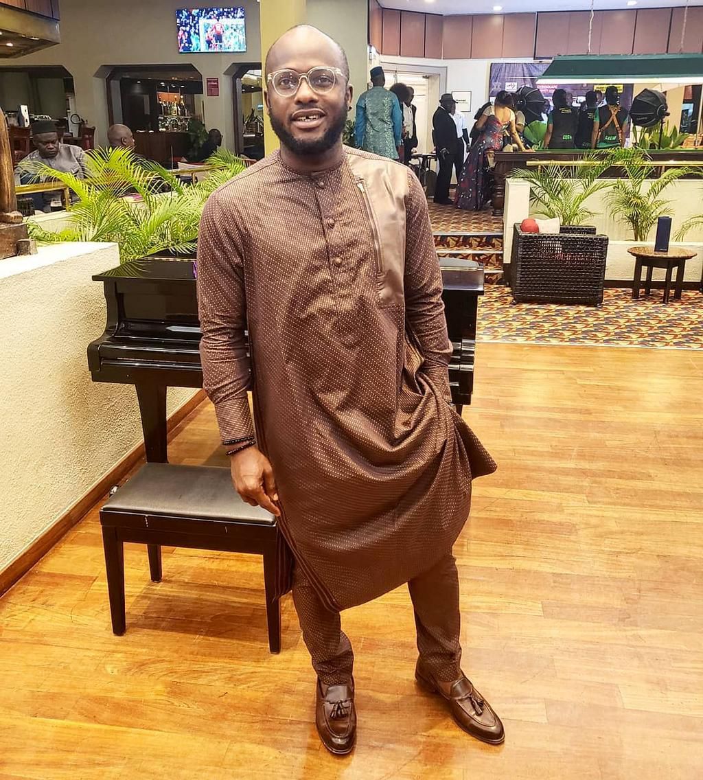 One of Nigeria's biggest comedians, Otaghware Onodjayeke popularly know as I Go Save, has left the bachelor's association as he held is court wedding with bae, Iyabo, recently. [Instagram/IGoSave]