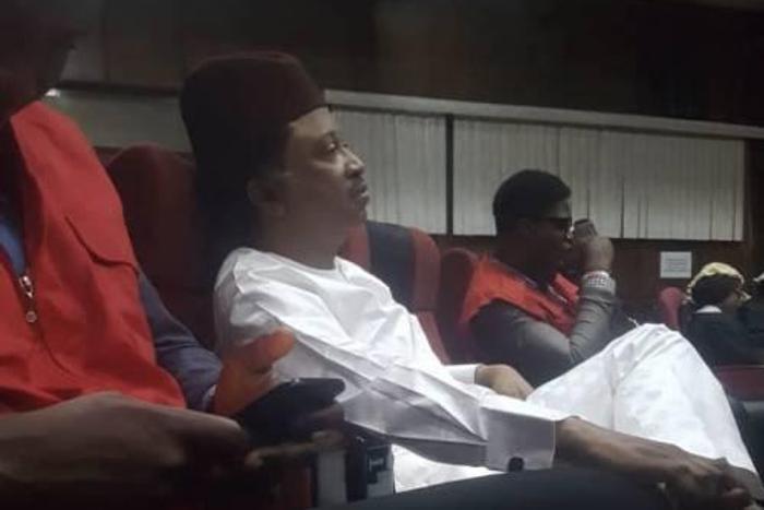EFCC arraigns Senator Shehu Sani. [Twitter/@OfficialEFCC]