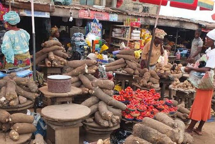 A Market in Ibadan (Happenings)