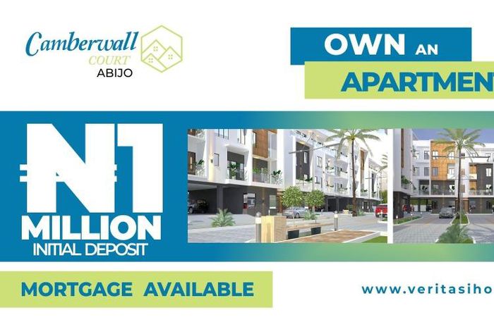 Own your apartment at Camberwall court, Abijo GRA with 1 Million!