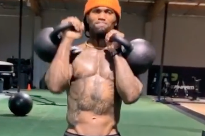 Take On a Total-Body Double Kettlebell Workout