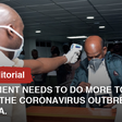 Government needs to do more to contain the Coronavirus outbreak in Nigeria