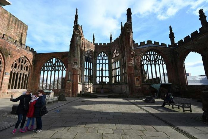 Hundreds of German bombers rained fire on Coventry on the night of November 14, 1940