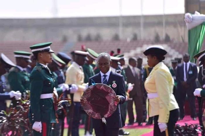 Governor Nasir El-Rufai seek more support for armed forces. [NAN]
