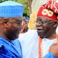Atiku Abubakar meets Bola Tinubu at Nuhu Ribadu's son's wedding in Abuja. (Premium Times)