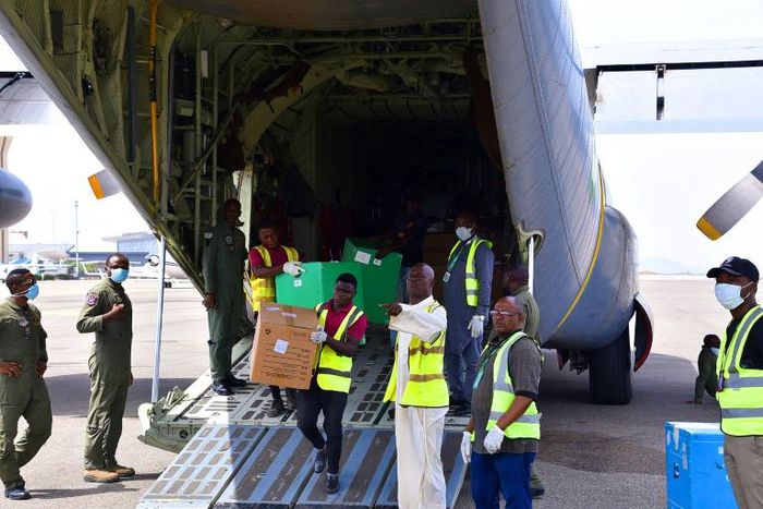 Top health official Abdulaziz Abdullahi said Nigeria has received 100,000 face masks, 1,000 protective gowns and 20,000 test kits