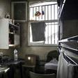 A cell at the Fresnes prison near Paris, one of France's largest, which holds some 2,500 people -- nearly double the number of beds at the site.