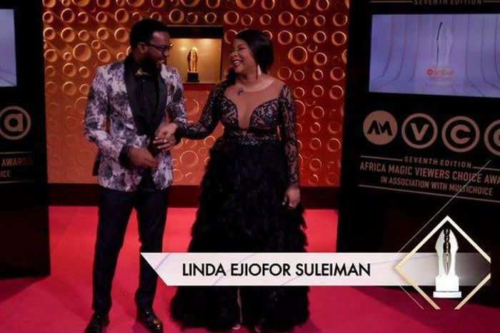 Linda Ejiofor and Ibrahim Suleiman (Africa Magic)