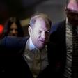 Harvey Weinstein arrives at Manhattan Supreme Court on January 23, 2020, for the second day in his rape and sexual assault trial