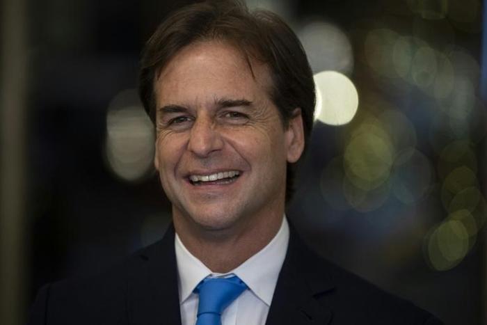 Luis Lacalle Pou is the first president from the Partido Nacional since his father, Luis Alberto Lacalle 25 years ago