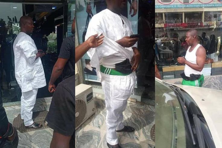 Elderly slay king nabbed with stolen boutique clothes hidden in his underwear