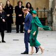 The crowds cheered them as they arrived at Westminster Abbey for their final public engagement as royals