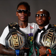 Israel Adesanya and Kamaru Usman are UFC champions (instagram/pulsenigeria24/7)