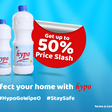 Hypo Bleach slashes price by 50% to support fight against COVID-19