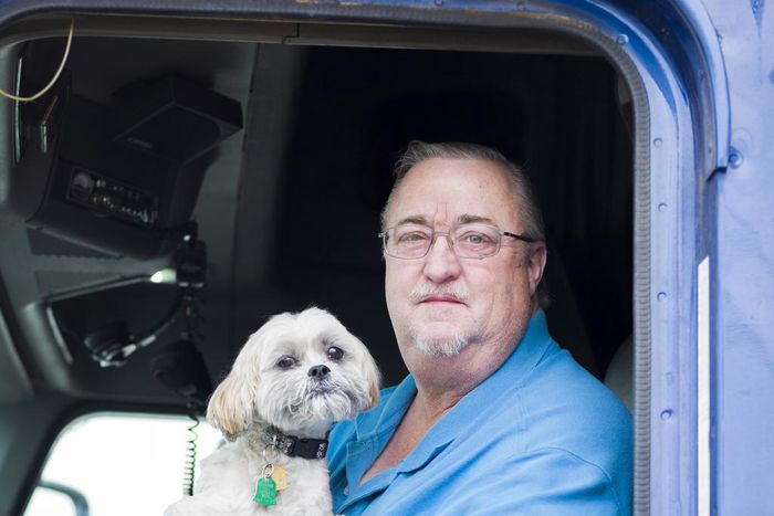 Alone on the Road, a Trucker's Long Haul as America Fights the Virus