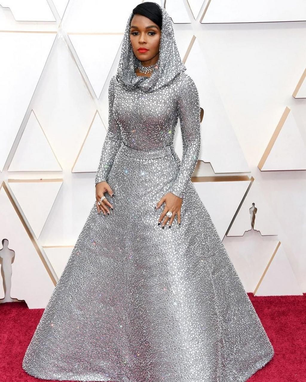 Janelle Monae at the 2020 Oscars Award Show