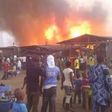 Owode-Onirin market gutted fire and damaged 30 shops on Sunday Dec. 1. (NAN)