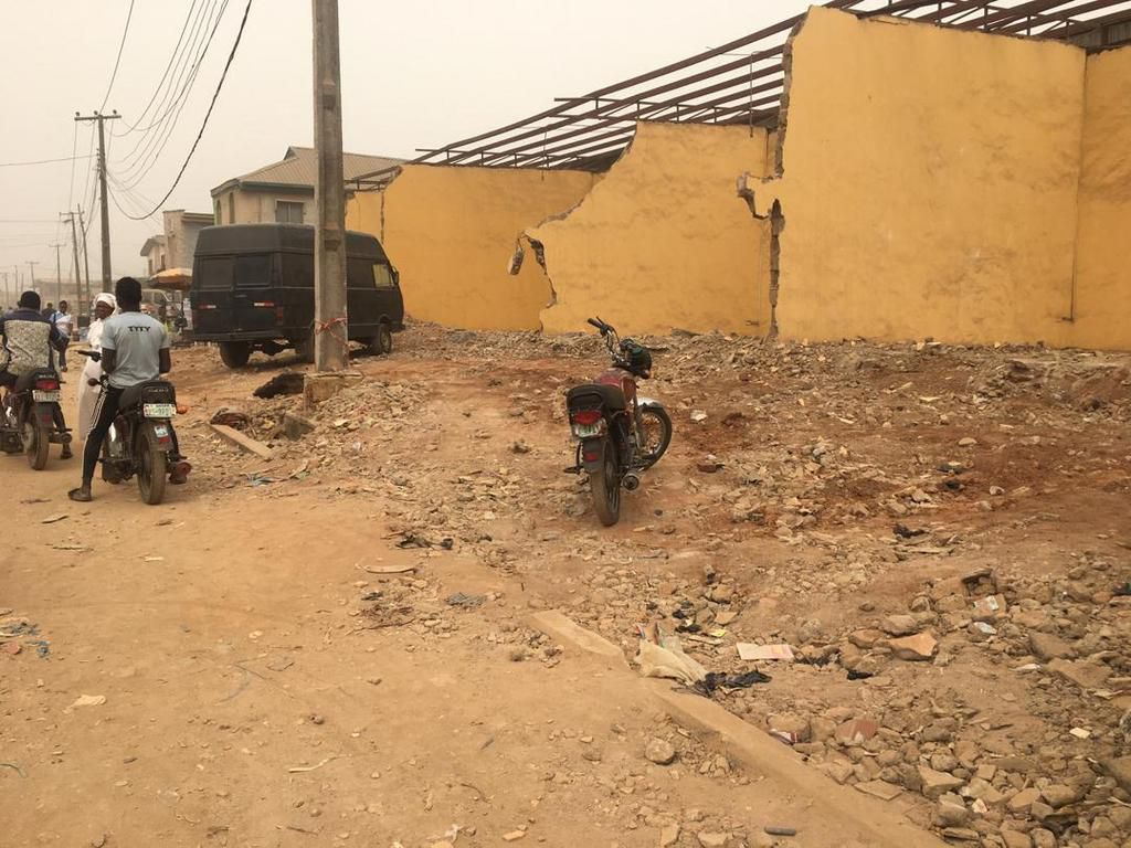 Katangowa Market demolition