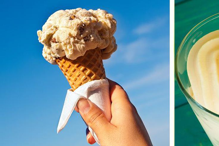 Frozen yoghurt vs ice-cream
