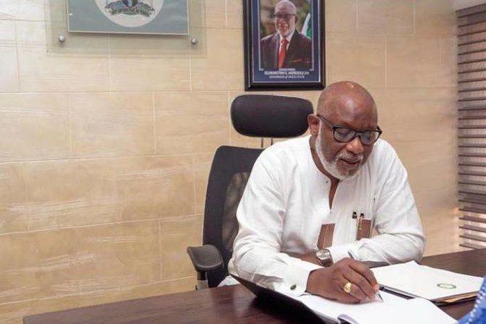 Governor Rotimi Akeredolu of Ondo state [AIT Online]