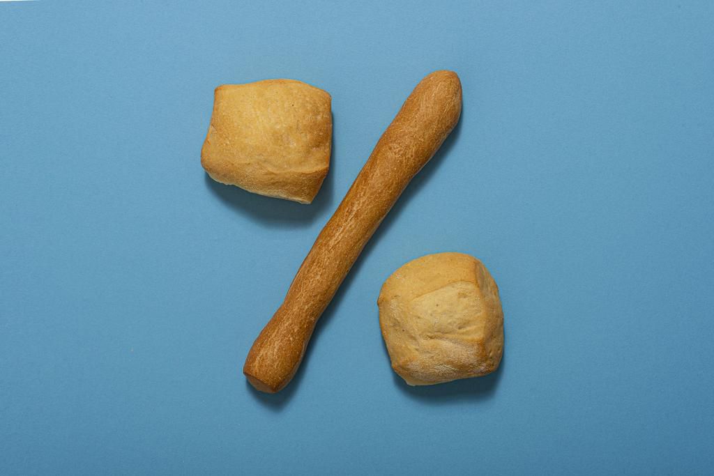 Calorie percentage calculation concept