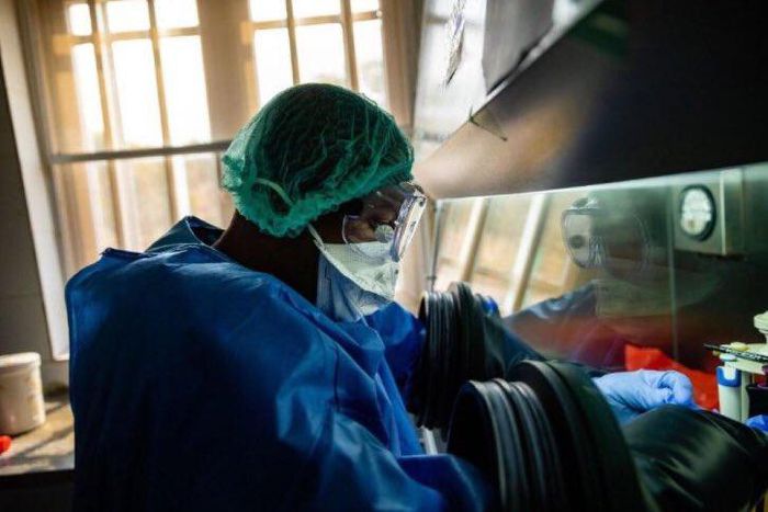 A lab technician for the Nigeria Centre for Disease Control (image used for illustration) [NCDC]