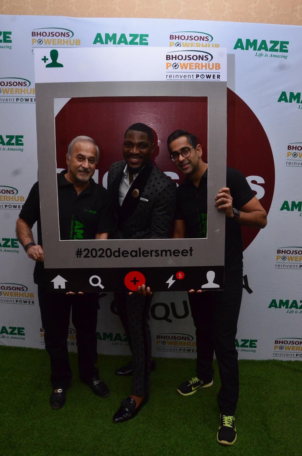 Tobi Bakre, PencilComedian excite dealers as Bhojsons Powerhub unveils new ‘Amaze’ Power Backup solution