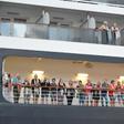 Passengers aboard the Westerdam have been allowed to land in Cambodia after two weeks at sea with various Asian ports refusing them entry