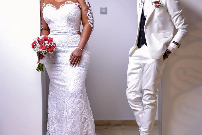 Surprise, surprise as Anita Joseph has shared photos from her wedding to Michael Fisayo aka MC Fish on Instagram page. [Instagram/AnitaJoseph8]