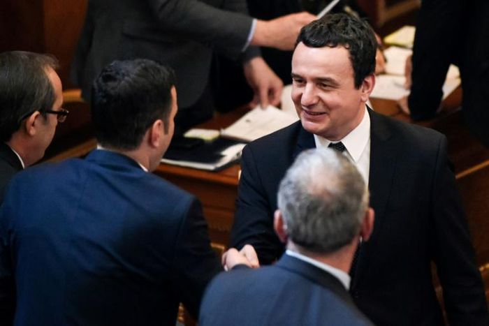 Former rebel leader Albin Kurti and his cabinet were installed only a day before the deadline, helping to avoid a political crisis