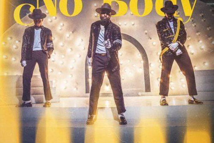 DJ Neptune Mr Eazi and Joeboy do Michael Jackson impressions in, 'Nobody' video. (Neptune)