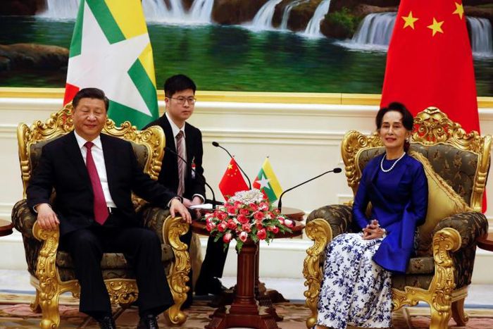 Chinese Presdient Xi Jinping called the visit a 'historical moment' for relations between the two neighbours