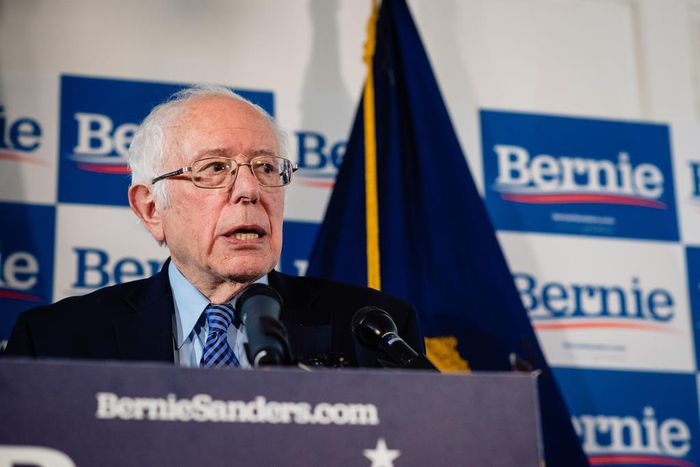 Sanders Presses Attacks on Biden's Record but Says His Rival Could Also Beat Trump