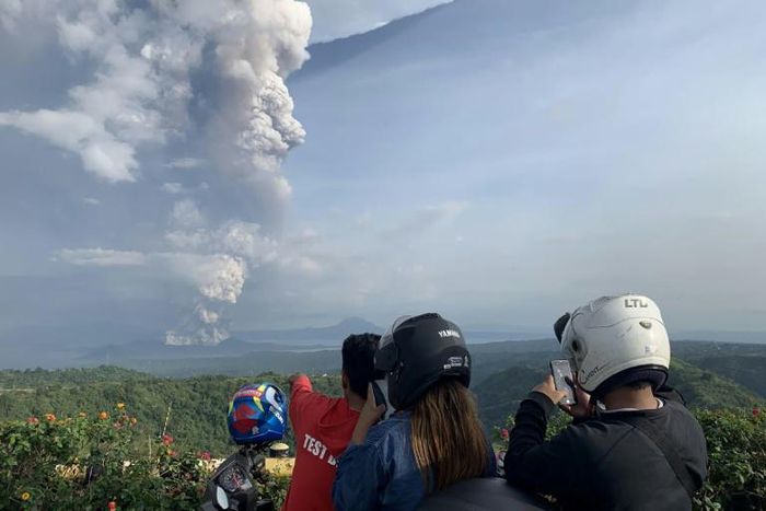 Government seismologists recorded magma moving towards the crater of Taal, one of the Philippines' most active volcanoes