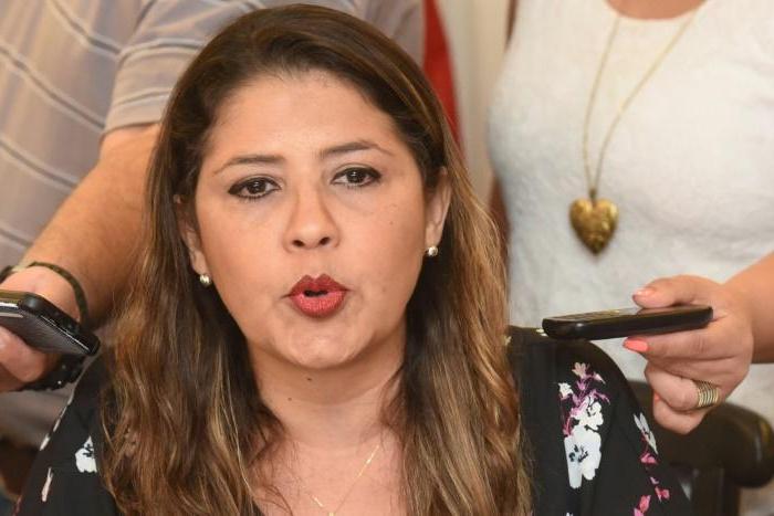 Paraguayan Justice Minister Cecilia Perez, pictured, said prison staff "knew nothing and did nothing" about the escape