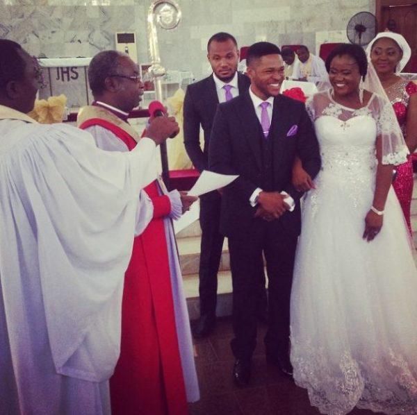 Emma Emordi and Mary Joy Okoye got married in 2014 which was well attended by several celebrities including the superstar siblings of Mary Okoye. They have a son together. [BellaNaija]