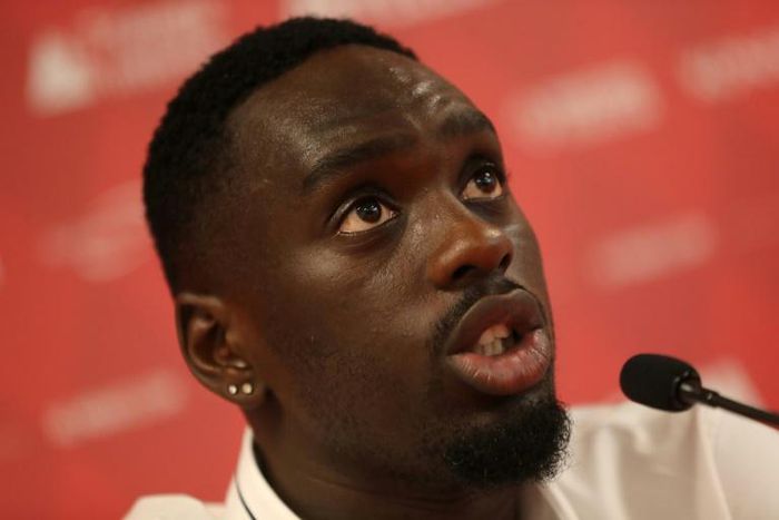 French forward Jean-Kevin Augustin has signed a loan deal with Leeds