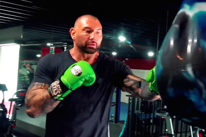 Dave Bautista Takes on an MMA Conditioning Workout
