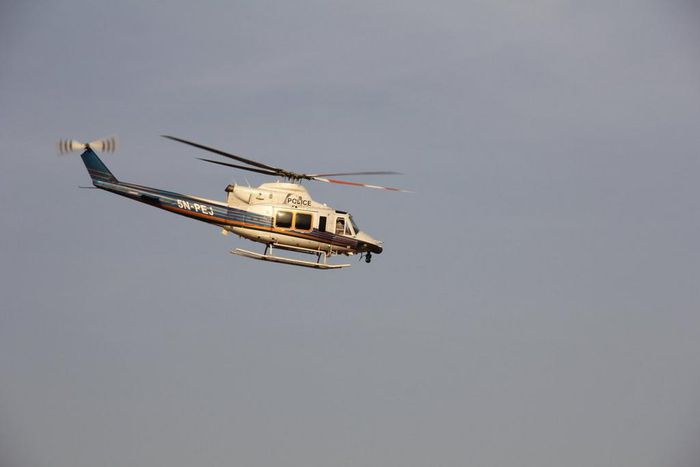 A Nigerian Police Helicopter/ Image used for illustrative purpose (Twitter @PoliceNG)