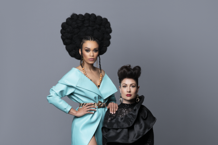 Pearl Thusi (left) and Kate Liquorish (right) [Netflix]