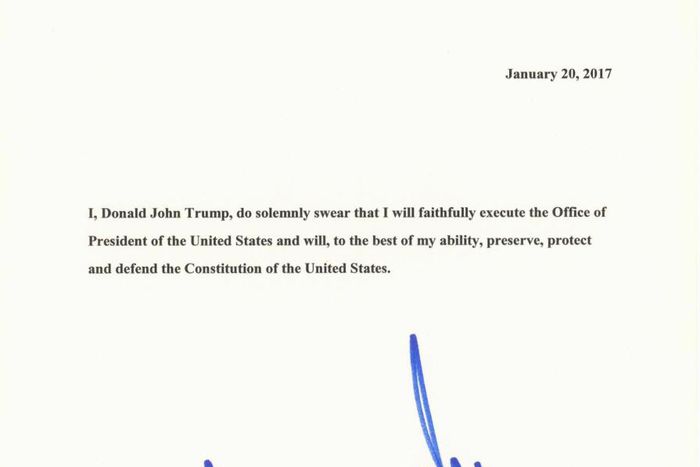 What's Trump's Signature on an Impeachment Report Worth? $17,000, So Far