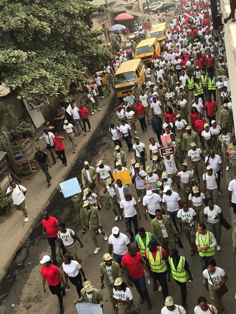 37,000 NYSC members to walk against corruption – DG. [Twitter/@officialEFCC]