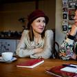 Fatima Ezzarhouni (L) and Sophie Pirson (R) 'connected immediately' as they shared their anguish