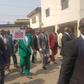 Pastor Enoch Adeboye and church members protesting against killings and insecurity in Nigeria on Sunday, February 2, 2020. (Saharareporters)